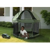 image:imageJeep Hexagon Pop Up Play Yard with Removable Canopy  Ideal for Indoor and Outdoor Use Olive GreenOlive Green