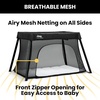 image:imageJeep Horizon Compact Travel 2in1 Play Yard and Bassinet BlackBlack