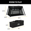 image:imageJeep Horizon Compact Travel 2in1 Play Yard and Bassinet BlackBlack