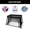 image:imageJeep Horizon Compact Travel 2in1 Play Yard and Bassinet BlackBlack