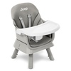 image:imageJeep Milestone 6in1 High Chair by Delta Children  High Chair Converts to Stool Booster Seat Toddler Chair Activity Table and Desk and Chair Sage GreenLight Grey
