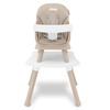 image:imageJeep Milestone 6in1 High Chair by Delta Children  High Chair Converts to Stool Booster Seat Toddler Chair Activity Table and Desk and Chair Sage GreenLight Tan