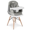 image:imageJeep Milestone 6in1 High Chair by Delta Children  High Chair Converts to Stool Booster Seat Toddler Chair Activity Table and Desk and Chair Sage GreenLight Grey