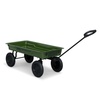 image:imageJeep Wrangler Classic Kids Wagon by Delta Children  Rolling Utility Cart with AllTerrain Tires FoldUnder Handle Steel Body Pull Wagon for Outdoor Play Olive Green Willys Jeep Heritage Design
