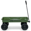 image:imageJeep Wrangler Classic Kids Wagon by Delta Children  Rolling Utility Cart with AllTerrain Tires FoldUnder Handle Steel Body Pull Wagon for Outdoor Play Olive Green Willys Jeep Heritage Design