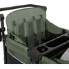 image:imageJeep Wrangler Deluxe 4 Seater Stroller Wagon by Delta Children  Premium Quad Stroller Wagon for 4 Kids with Convertible Seats Adjustable PushPull Handles Removable Canopy amp Flat Fold GreyBlackGreen