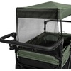 image:imageJeep Wrangler Deluxe 4 Seater Stroller Wagon by Delta Children  Premium Quad Stroller Wagon for 4 Kids with Convertible Seats Adjustable PushPull Handles Removable Canopy amp Flat Fold GreyBlackGreen