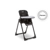 image:imageJeep by Delta Children Classic Convertible 2in1 High Chair for Babies and Toddlers with Adjustable Height Recline amp Footrest  Dishwasher Safe Meal Tray Black