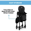 image:imageLittle Folks by Delta Children 2in1 SlimFold High Chair for Babies and Toddlers BlackBlack