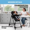 image:imageLittle Folks by Delta Children 2in1 SlimFold High Chair for Babies and Toddlers BlackBlack