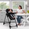 image:imageLittle Folks by Delta Children 2in1 SlimFold High Chair for Babies and Toddlers BlackBlack