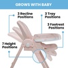 image:imageLittle Folks by Delta Children 2in1 SlimFold High Chair for Babies and Toddlers BlackPink