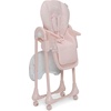 image:imageLittle Folks by Delta Children 2in1 SlimFold High Chair for Babies and Toddlers BlackPink