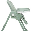 image:imageLittle Folks by Delta Children 2in1 SlimFold High Chair for Babies and Toddlers BlackSage Green