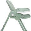 image:imageLittle Folks by Delta Children 2in1 SlimFold High Chair for Babies and Toddlers BlackSage Green