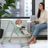 image:imageLittle Folks by Delta Children 2in1 SlimFold High Chair for Babies and Toddlers BlackSage Green