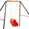 image:imageNick Jr PAW Patrol 2in1 Outdoor Swing by Delta Children  for Babies and Toddlers  Full Bucket Seat