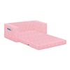 image:imageSerta Perfect Sleeper Personalized Extra Wide Convertible Sofa to Lounger Comfy 2in1 Flip Open CouchSleeper for Kids Pink