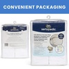 image:imageSerta Sertapedic Crib Mattress Liner Pads Pack of 2  100 Waterproof with Nanotex Technology  Ideal for Potty Training  Washable White50x27 Inch Pack of 2