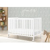 image:imageSimmons Kids Aria Full Size Portable Folding Crib  Greenguard Gold Certified Bianca WhiteBianca White