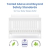 image:imageSimmons Kids Carter 6in1 Convertible Crib  Greenguard Gold Certified Bianca WhiteBianca White