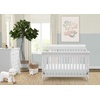 image:imageSimmons Kids Carter 6in1 Convertible Crib  Greenguard Gold Certified Bianca WhiteBianca White