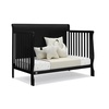 image:imageSimmons Kids Carter 6in1 Convertible Crib  Greenguard Gold Certified Bianca WhiteBlack Ebony