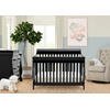 image:imageSimmons Kids Carter 6in1 Convertible Crib  Greenguard Gold Certified Bianca WhiteEbony Black