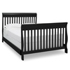 image:imageSimmons Kids Carter 6in1 Convertible Crib  Greenguard Gold Certified Bianca WhiteEbony Black
