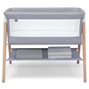 image:imageSimmons Kids Koi by The Bed Bassinet with Breathable Mesh and Natural Beechwood Legs Dove Grey