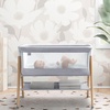 image:imageSimmons Kids Koi by The Bed Bassinet with Breathable Mesh and Natural Beechwood Legs Dove Grey