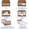 image:imageSimmons Kids Logan 6in1 Convertible Crib with Underdrawer  Greenguard Gold Certified ChestnutChestnut
