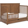 image:imageSimmons Kids Logan 6in1 Convertible Crib with Underdrawer  Greenguard Gold Certified ChestnutChestnut