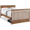 image:imageSimmons Kids Logan 6in1 Convertible Crib with Underdrawer  Greenguard Gold Certified ChestnutChestnut