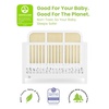 image:imageSimmons Kids Theo 6in1 Convertible Crib  Greenguard Gold Certified Bianca WhiteTextured Almond