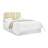 image:imageSimmons Kids Theo 6in1 Convertible Crib  Greenguard Gold Certified Bianca WhiteTextured Almond