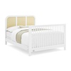 image:imageSimmons Kids Theo 6in1 Convertible Crib  Greenguard Gold Certified Bianca WhiteTextured Almond