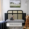 image:imageSimmons Kids Theo 6in1 Convertible Crib  Greenguard Gold Certified BlackTextured Almond