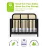 image:imageSimmons Kids Theo 6in1 Convertible Crib  Greenguard Gold Certified BlackTextured Almond