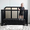 image:imageSimmons Kids Theo 6in1 Convertible Crib  Greenguard Gold Certified BlackTextured Almond