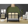 image:imageSimmons Kids Theo 6in1 Convertible Crib  Greenguard Gold Certified BlackTextured Almond