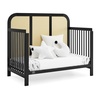 image:imageSimmons Kids Theo 6in1 Convertible Crib  Greenguard Gold Certified BlackTextured Almond