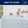 image:imagebabyGap Contoured Changing Pad with Cooling Cover by Delta Children Grey StripeGrey Stripe