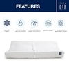 image:imagebabyGap Contoured Changing Pad with Cooling Cover by Delta Children Grey StripeGrey Stripe