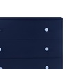 image:imagebabyGap Legacy 3 Drawer Dresser with Interlocking Drawers by Delta Children NavyLight BlueNavyLight Blue