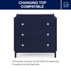 image:imagebabyGap Legacy 3 Drawer Dresser with Interlocking Drawers by Delta Children NavyLight BlueNavyLight Blue