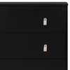 image:imagebabyGap Legacy 3 Drawer Dresser with Leather Pulls and Interlocking Drawers by Delta Children EbonyNaturalEbonyNatural