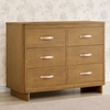 image:imagebabyGap Skye 6 Drawer Dresser with Interlocking Drawers by Delta Children  Greenguard Gold Certified AcornAcorn