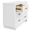 image:imagebabyGap Skye 6 Drawer Dresser with Interlocking Drawers by Delta Children  Greenguard Gold Certified AcornBianca White