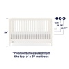 image:imagebabyGap Wren 4in1 Convertible Crib by Delta Children  Greenguard Gold Certified AcornAntique White